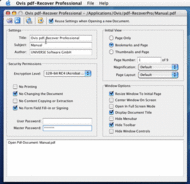 pdf-Recover Professional screenshot